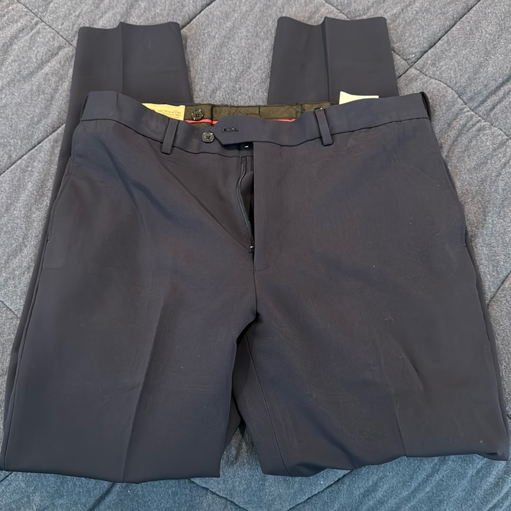 Men’s Stretch Fit Dress Pants 34Wx32L